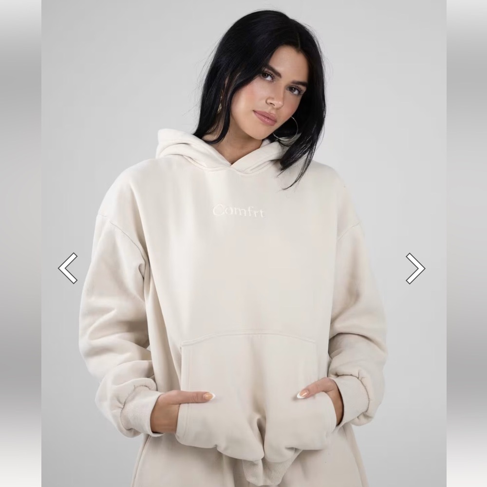 Comfrt Signature Fit Hoodie & Sweatpants Bone set - NWOT! - Picture 2 of 9